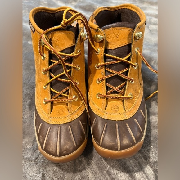 Timberland Duck Boots Waterproof Womens Size 8.5M - Picture 2 of 7
